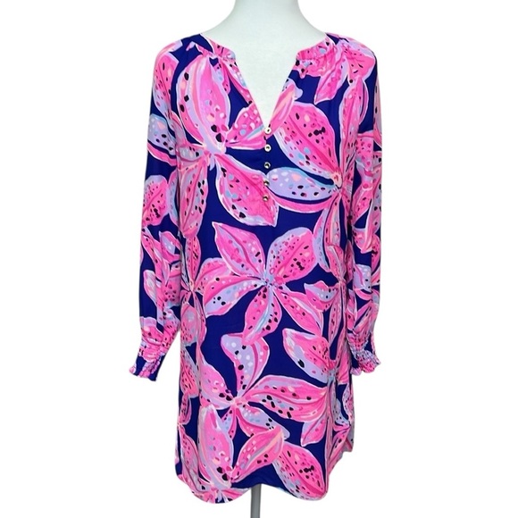 Lilly Pulitzer Stargazer Floral Dress - Picture 2 of 8